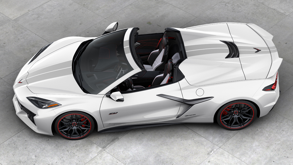 2023 Chevrolet Corvette Z06 70th Anniversary Edition in White Pearl Metallic Tri-coat