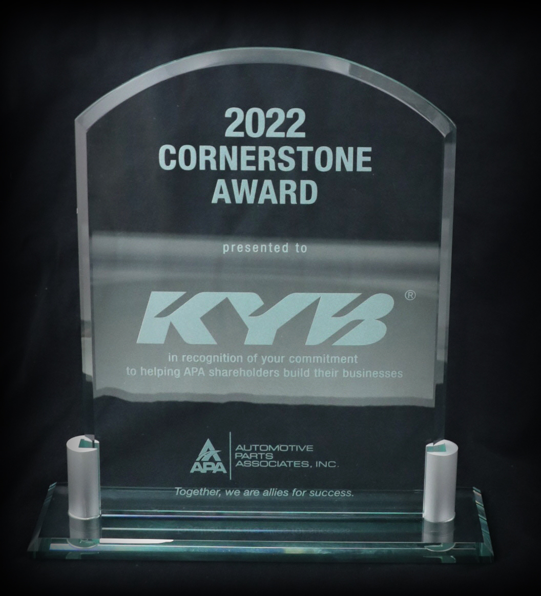 KYB Earns APA Cornerstone Award | THE SHOP