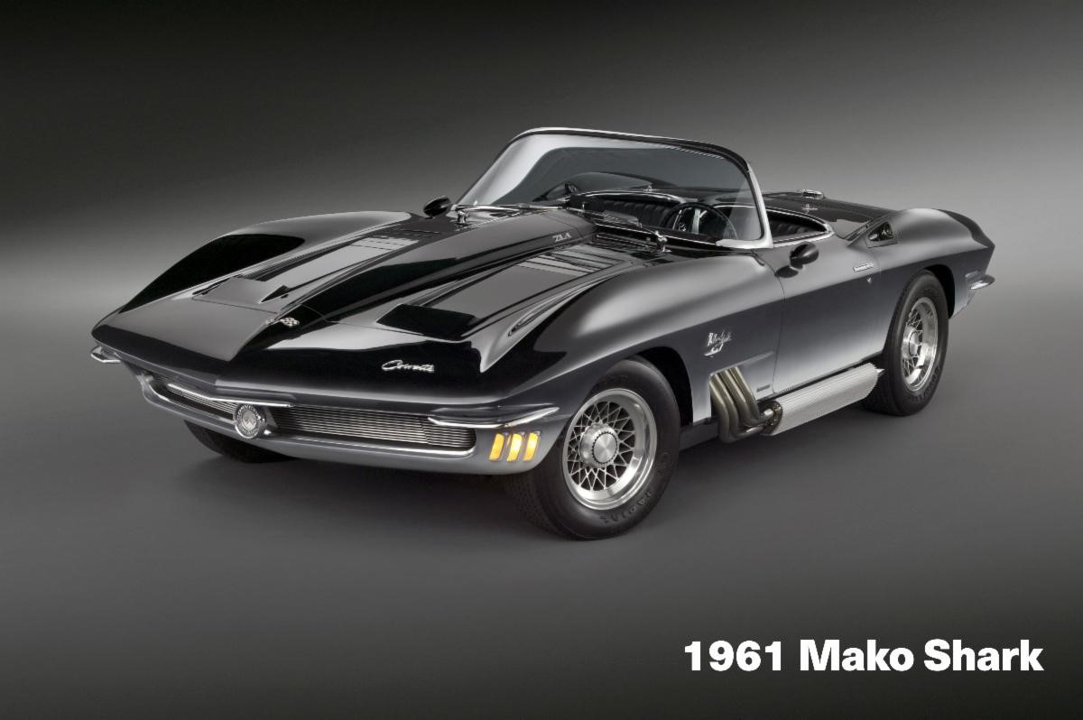 1961 mako shark corvette concept car