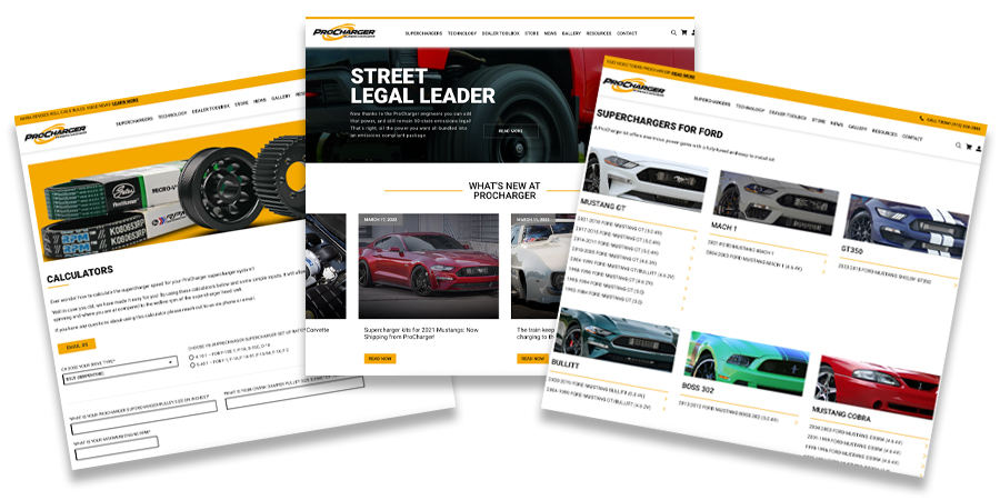 ProCharger Launches Updated Website | THE SHOP