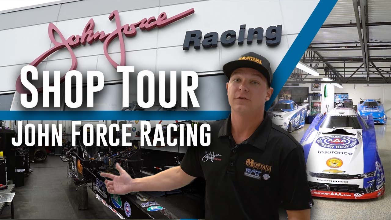 John Force Racing Shop Tour | THE SHOP
