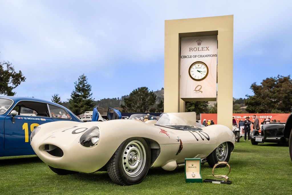 1956 Jaguar D-Type Wins Best of Show at The Quail | THE SHOP