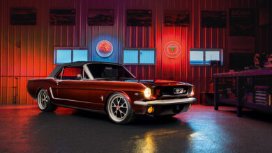 Ringbrothers Unveils Mustang Convertible Restomod | THE SHOP