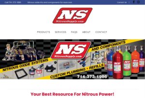 Nitrous Supply Launches New Website | THE SHOP