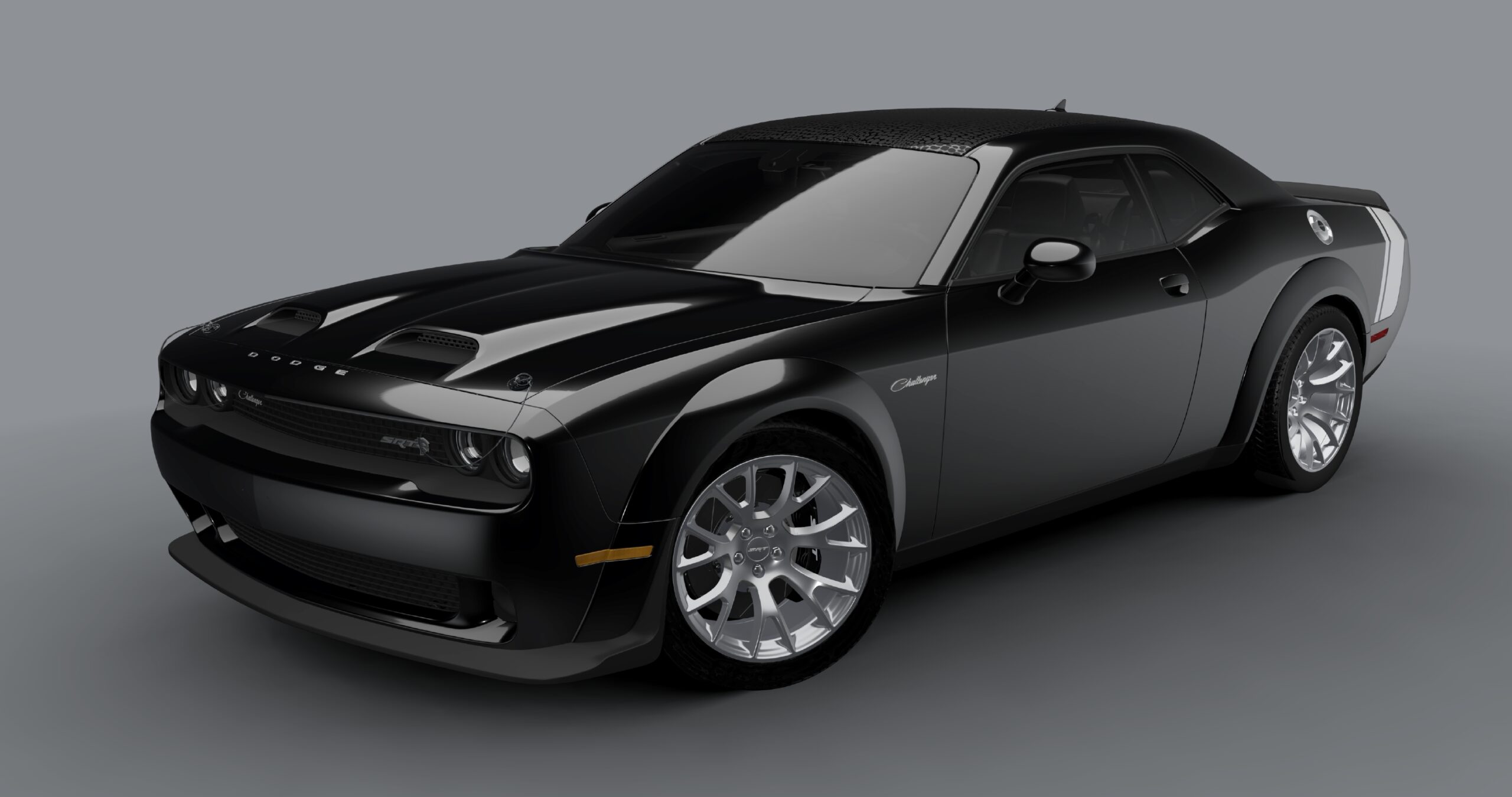 ‘Last Call’ Dodge Challenger Honors Detroit's Black Ghost | THE SHOP
