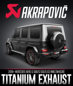 Turn 14 Distribution Adds Akrapovič Evolution Line Exhaust for Mercedes-Benz G Class | THE SHOP