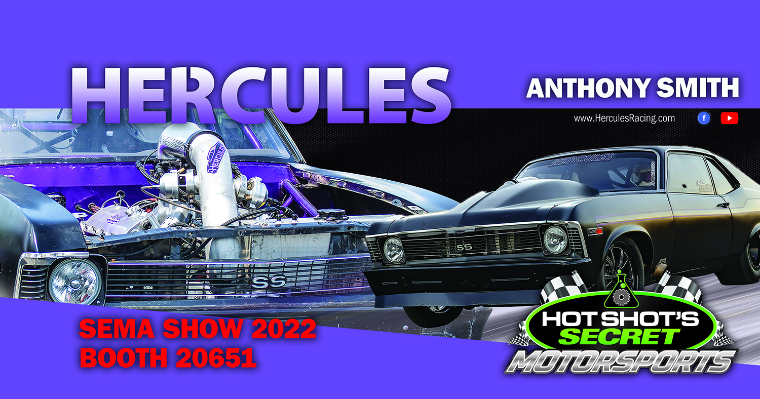 Hot Shot’s Secret to Feature Anthony Smith, 1972 Nova at SEMA Show | THE SHOP