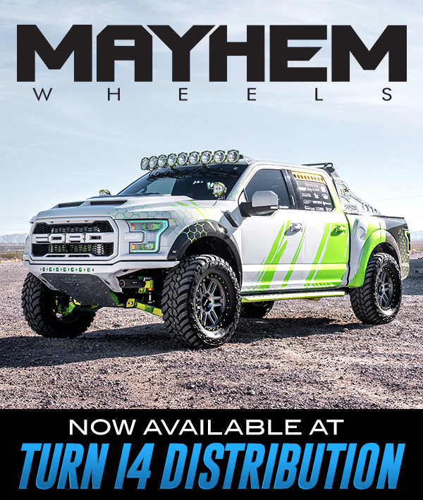 Turn 14 Distribution Adds Mayhem Wheels to Line Card | THE SHOP