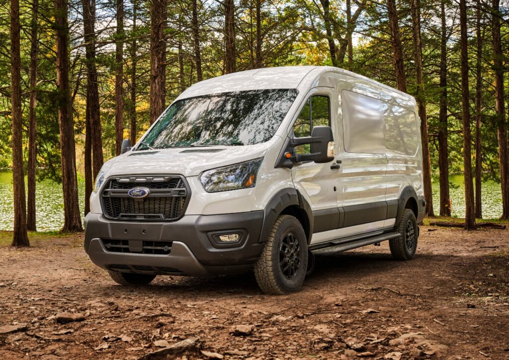 Check out the New 2023 Ford Transit Trail THE SHOP