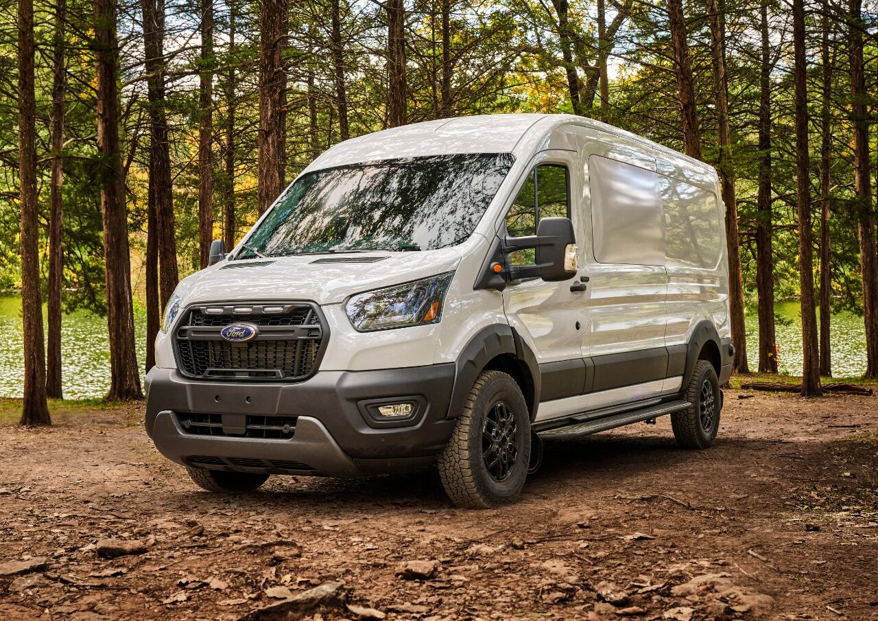 Ford Pro Reveals New 2023 Transit Trail | THE SHOP