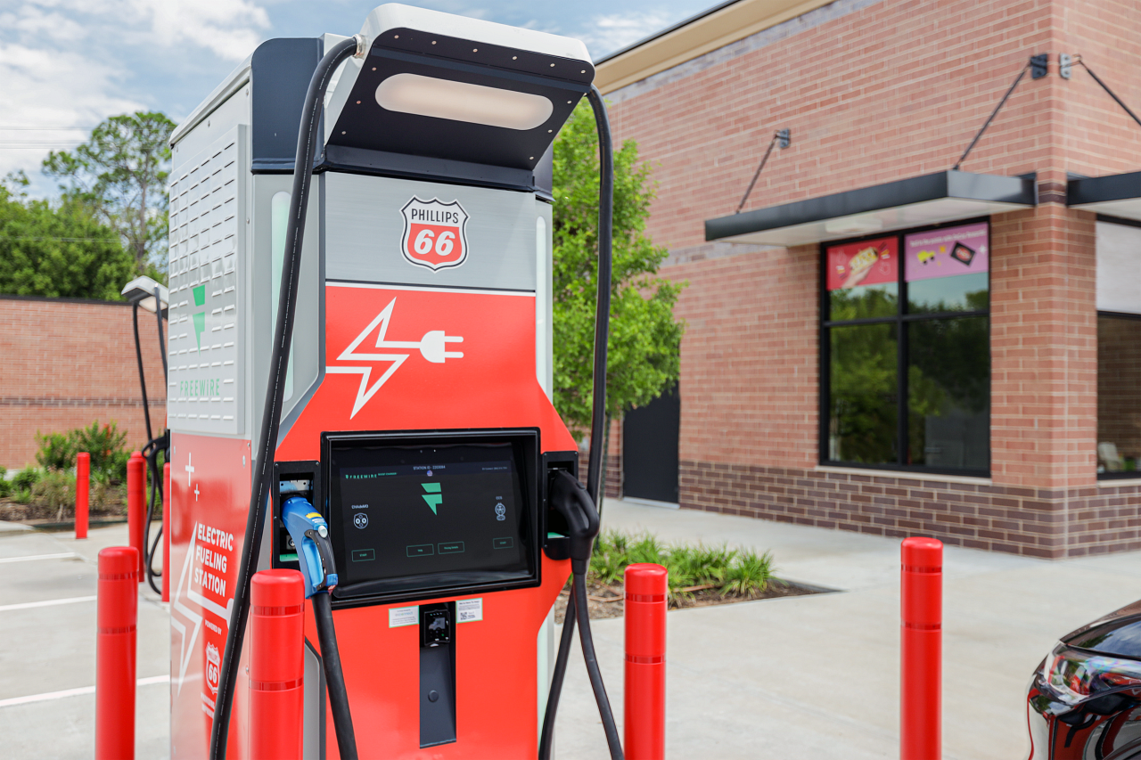 Phillips 66 Adds First EV Chargers | THE SHOP