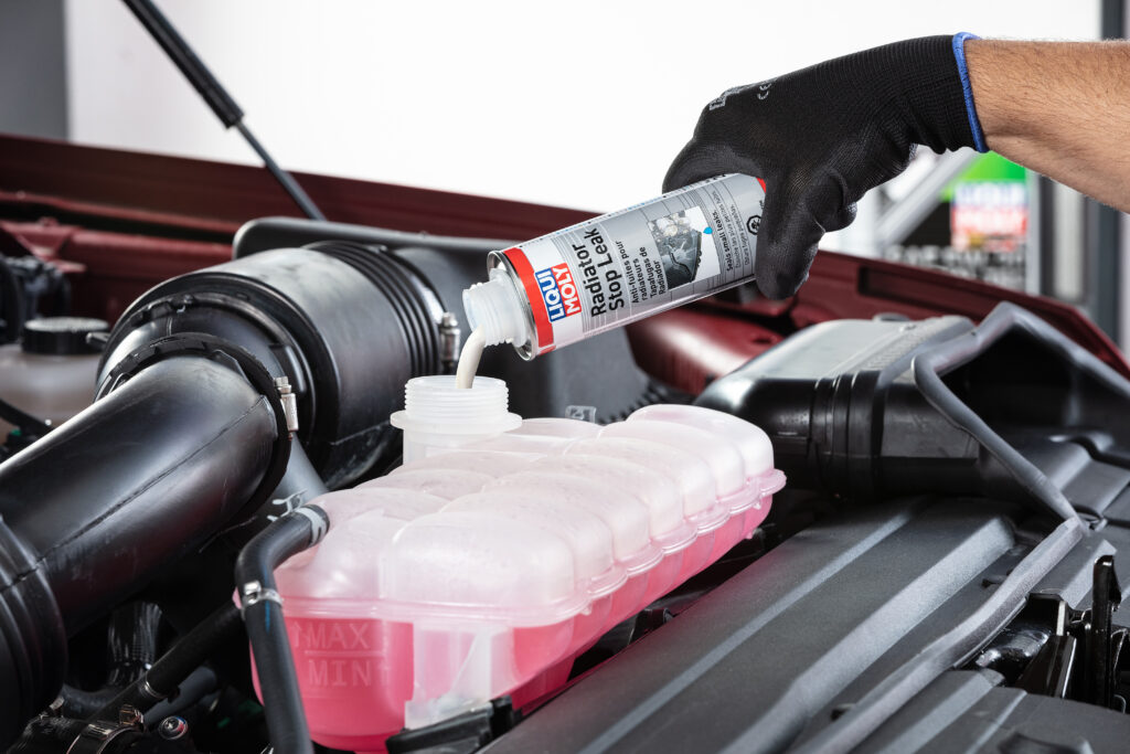 Stop Click For Radiator Featured Product: LIQUI MOLY Radiator Stop Leak | THE SHOP