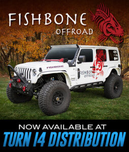 Turn 14 Distribution Adds Fishbone Offroad to Line Card | THE SHOP