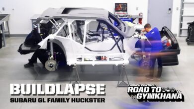 Subaru GL Family Huckster Build Timelapse | THE SHOP