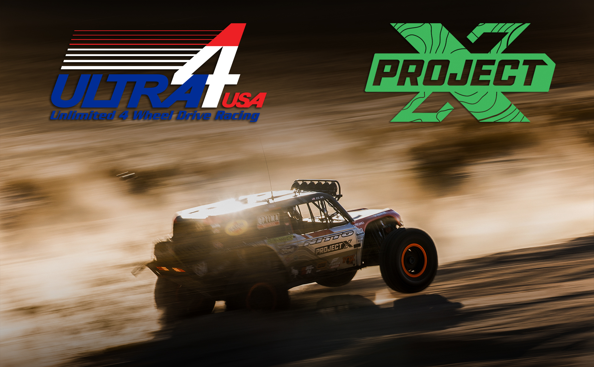 PROJECT X Named Official Lighting Partner of Ultra4 | THE SHOP