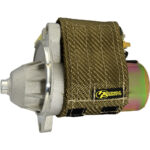 Heatshield starter motor protection
