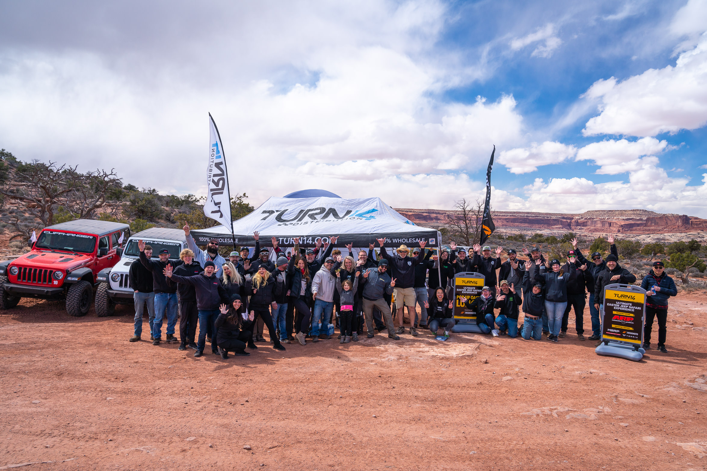 Turn 14 Distribution Hosts Easter Jeep Safari Event | THE SHOP