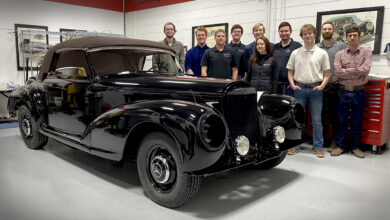 Student-Restored Mercedes-Benz to Appear at Pebble Beach Concours | THE SHOP