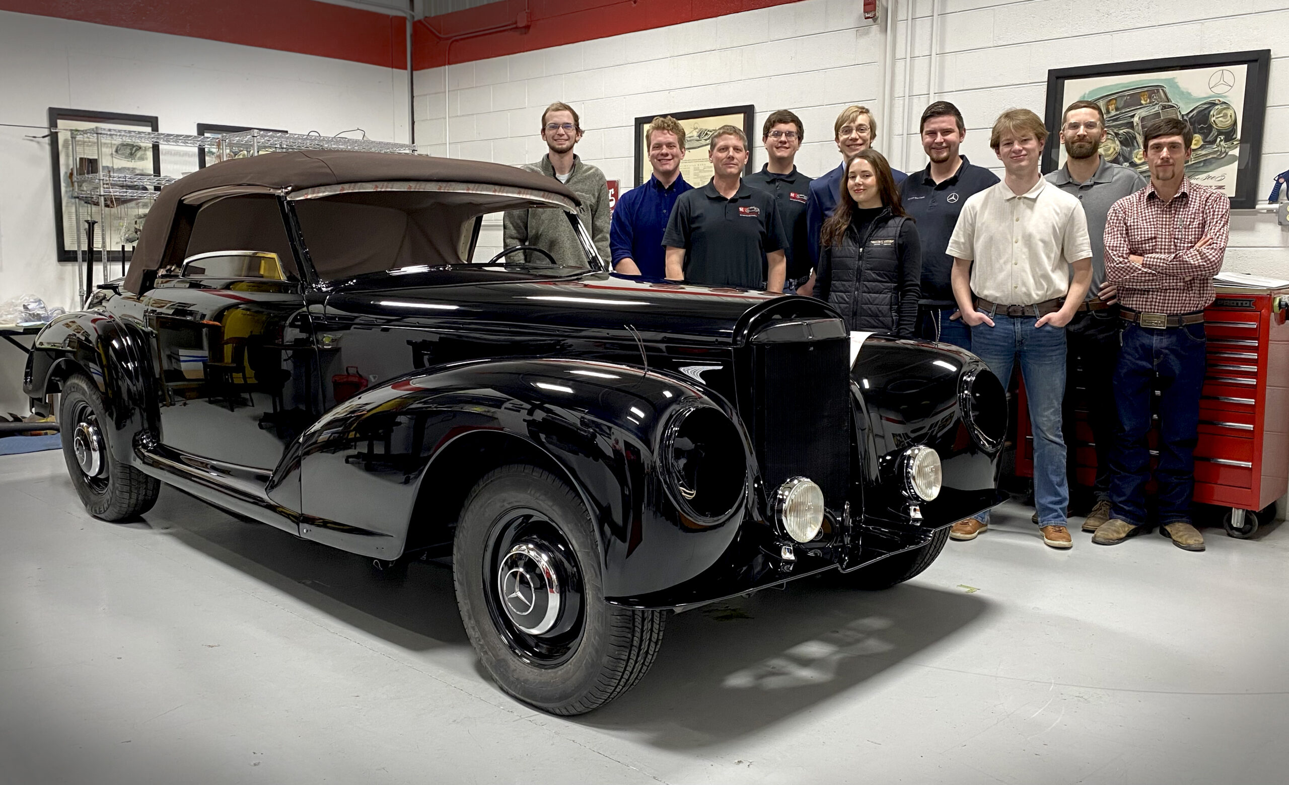 Student-Restored Mercedes-Benz to Appear at Pebble Beach Concours | THE SHOP