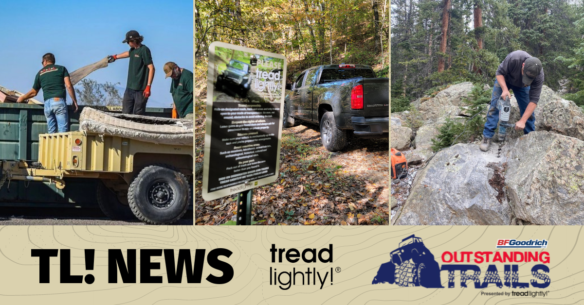 Tread Lightly! Continues BFGoodrich-Backed Trail Grant Program | THE SHOP