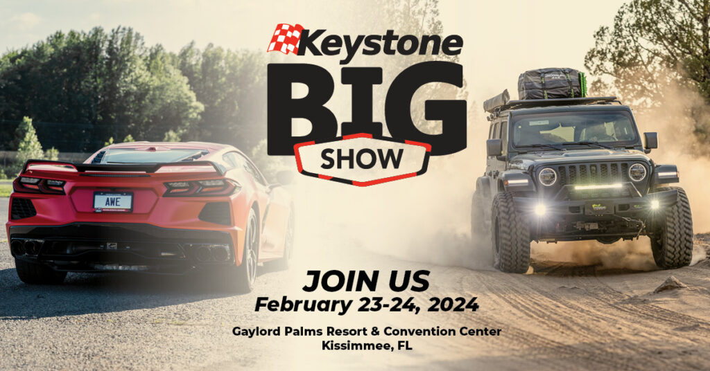 Keystone Automotive Announces Location of 2024 BIG Show THE SHOP