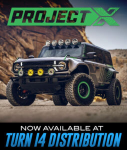 Turn 14 Distribution Adds Project X Offroad to Line Card | THE SHOP