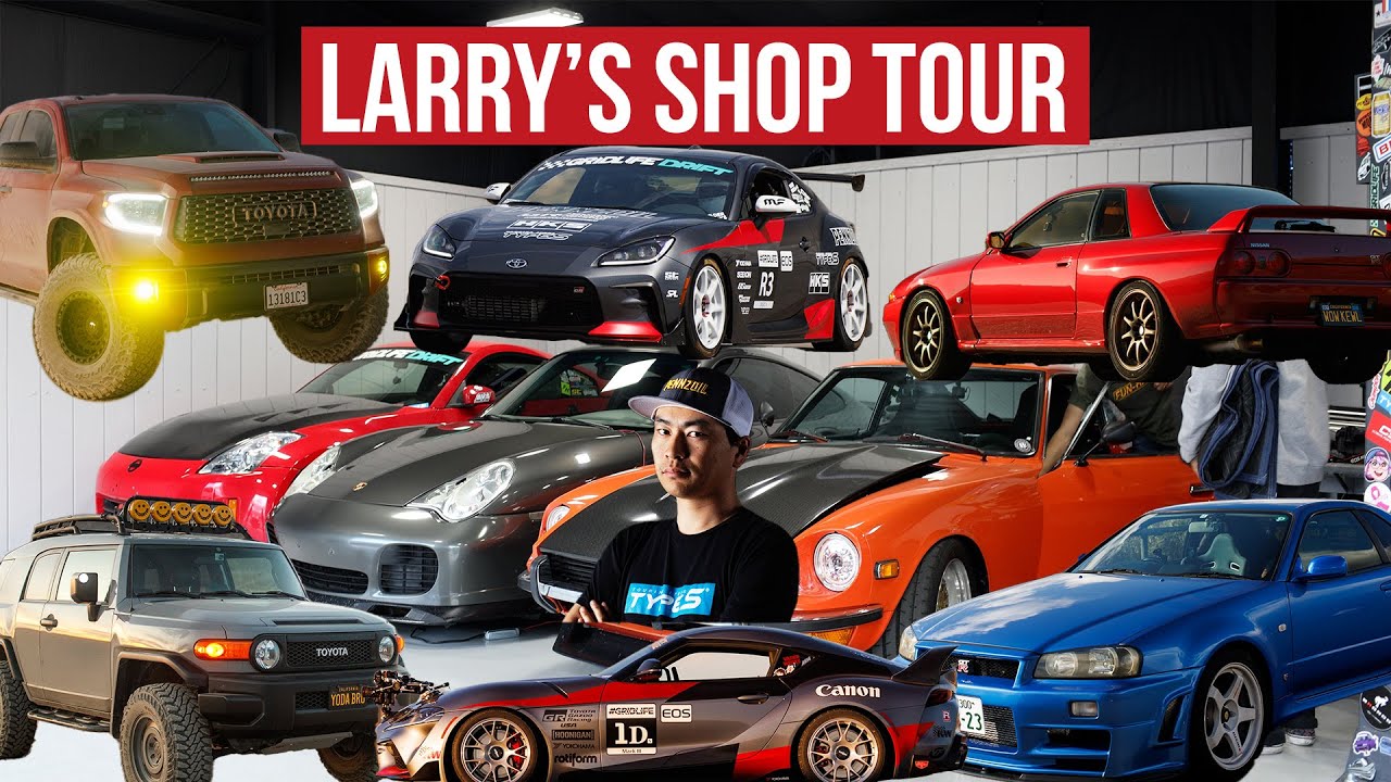 Larry Chen Home Workshop Tour | THE SHOP