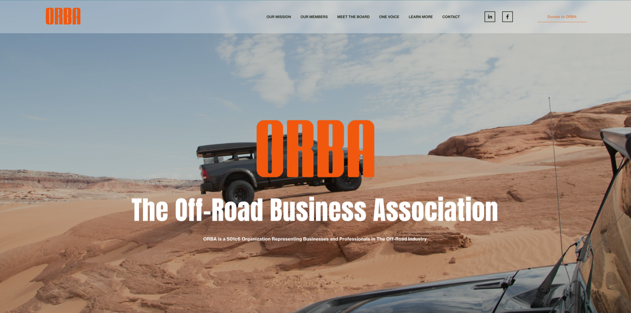 ORBA Launches New Website | THE SHOP