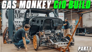 Gas Monkey Garage Starts C10 SEMA Show Build | THE SHOP