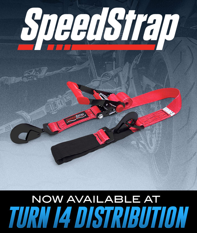 Turn 14 Distribution Adds SpeedStrap to Line Card | THE SHOP