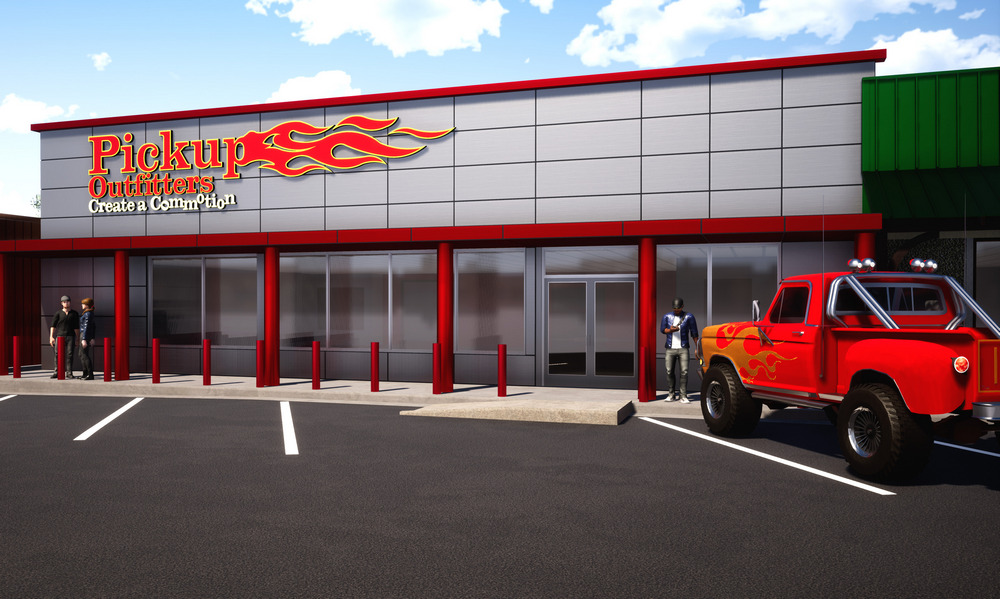 Pickup Outfitters new store rendering