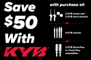 KYB Launches New Consumer Promotion | THE SHOP
