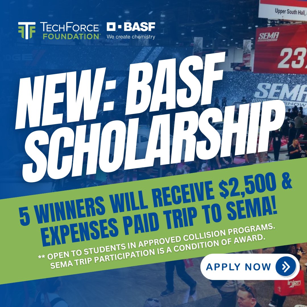 TechForce Partners With BASF on Scholarship Program | THE SHOP