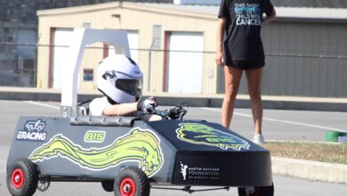 Austin Hatcher Foundation E-Racing Team Hits the Track | THE SHOP