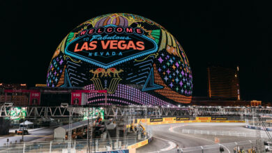 Las Vegas Sphere Will Put On a Show Before & During F1 Race | THE SHOP