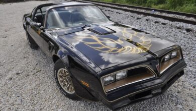 1976 Black Trans Am from "Smokey and the Bandit"