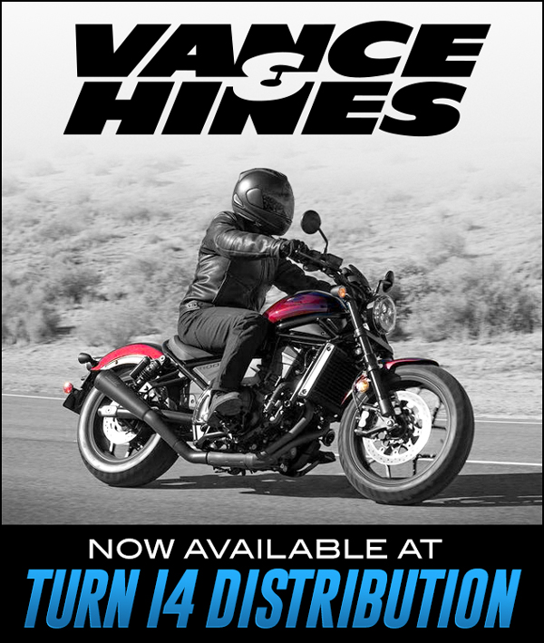 Turn 14 Distribution Adds Vance & Hines to its Line Card | THE SHOP