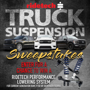 Ridetech Truck Suspension Giveaway