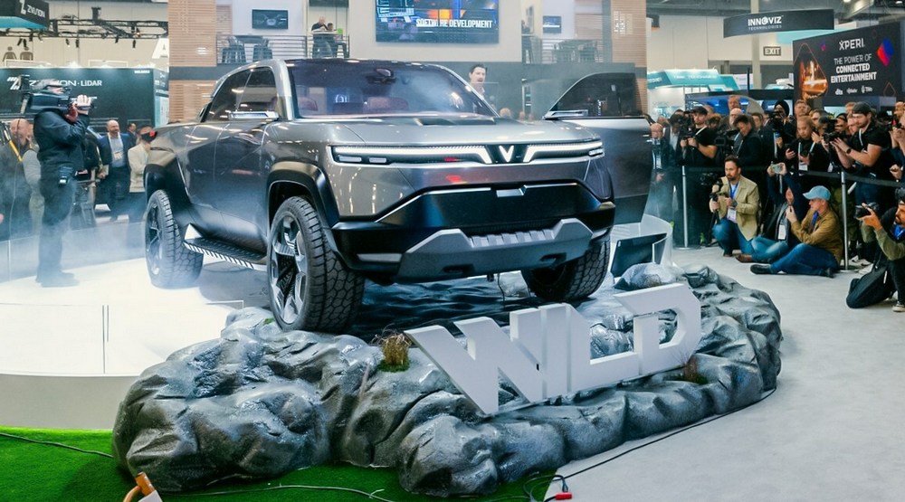 VinFast Unveils New Electric Pickup Concept | THE SHOP