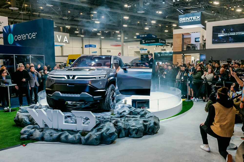 VF Wild truck at CES 2024