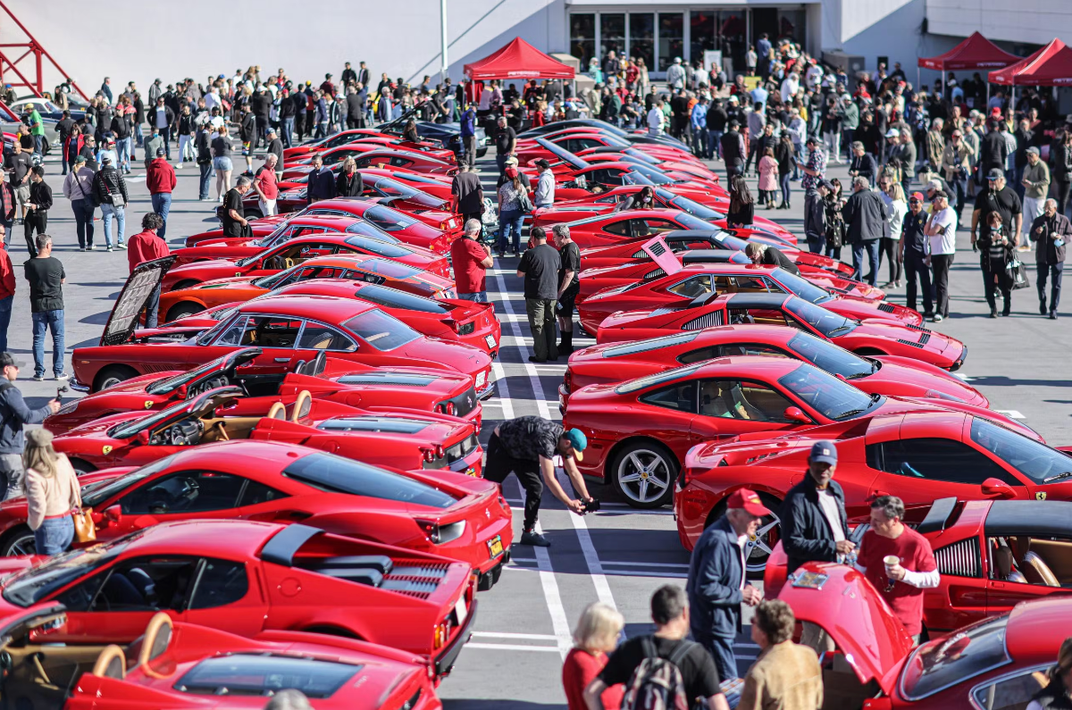 Petersen Automotive Museum Prepares For Ferrari Cruise-In | THE SHOP