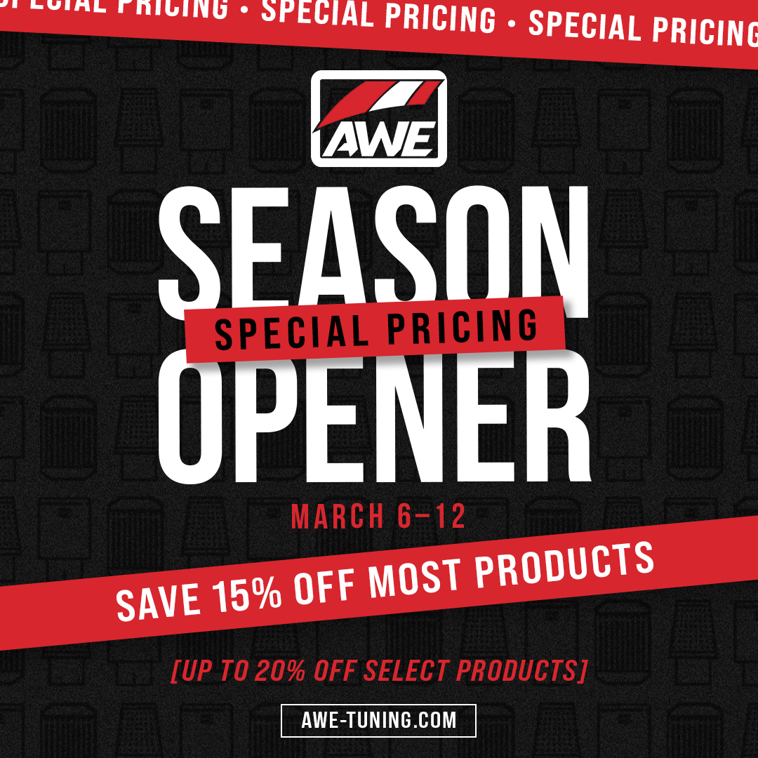 AWE Starts Annual Season Opener Pricing Event | THE SHOP