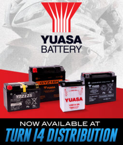 Turn 14 Distribution Adds Yuasa Battery to the Line Card | THE SHOP
