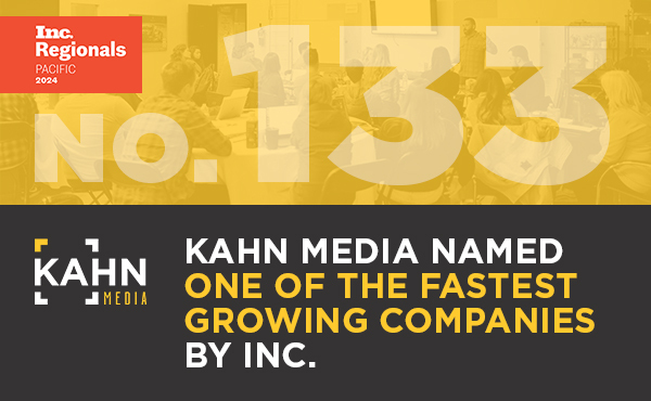Kahn Media Recognized in the 2024 Inc. Regionals | THE SHOP