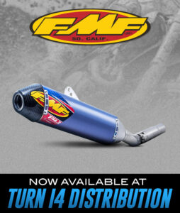 Turn 14 Distribution Adds FMF Racing to Line Card | THE SHOP