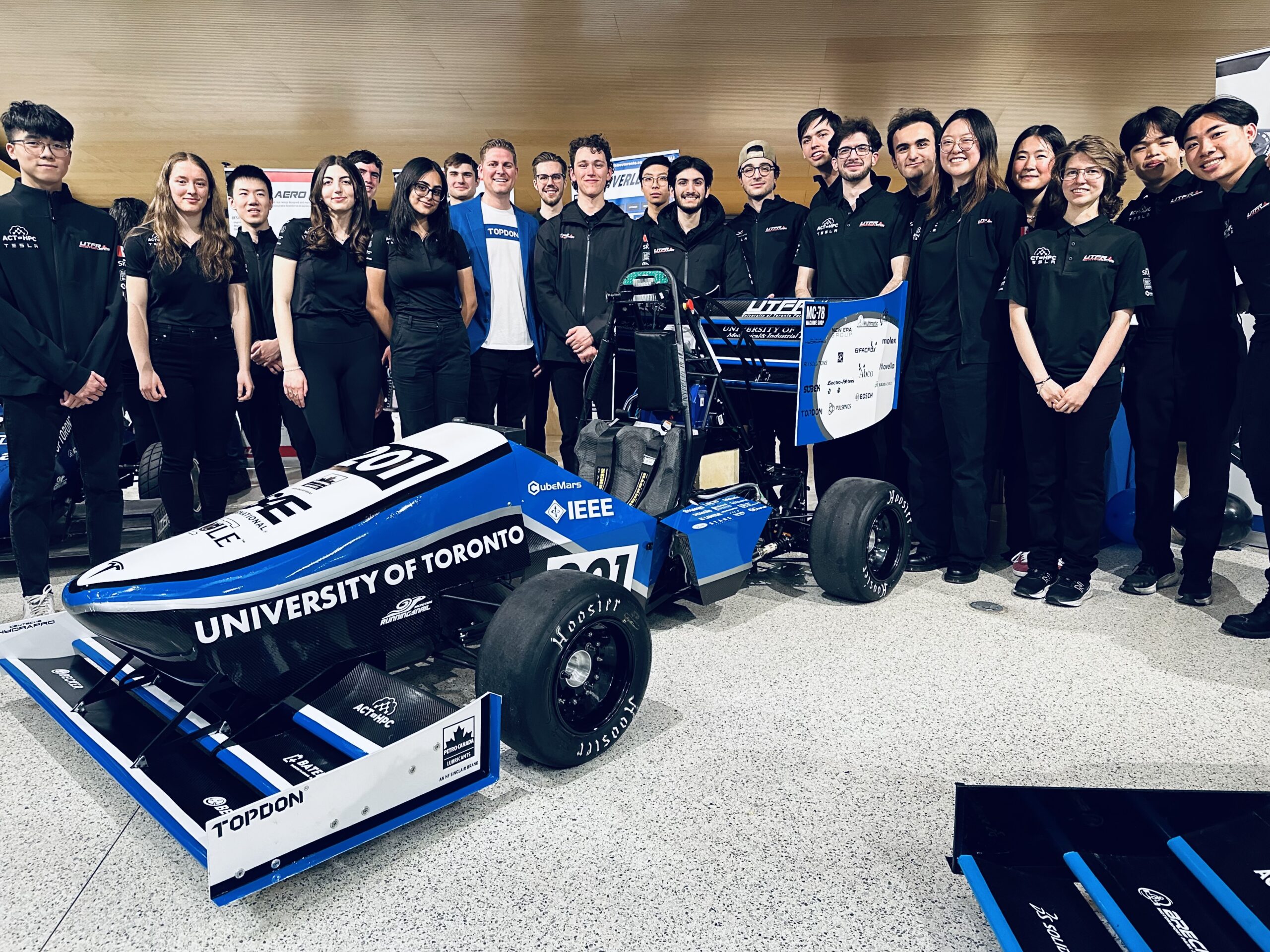 TOPDON USA Sponsors University of Toronto Formula SAE Racing Team | THE SHOP