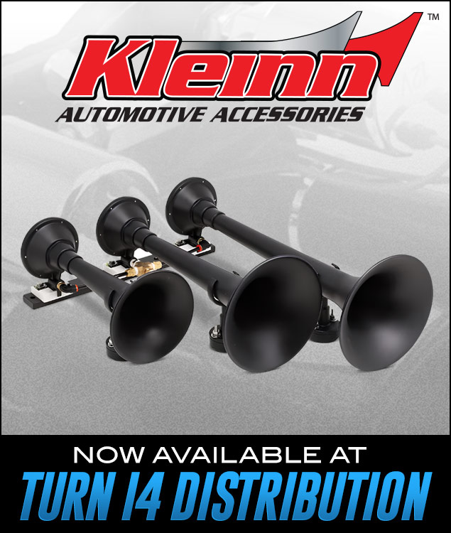 Turn 14 Distribution Adds Kleinn Automotive Accessories to Line Card
