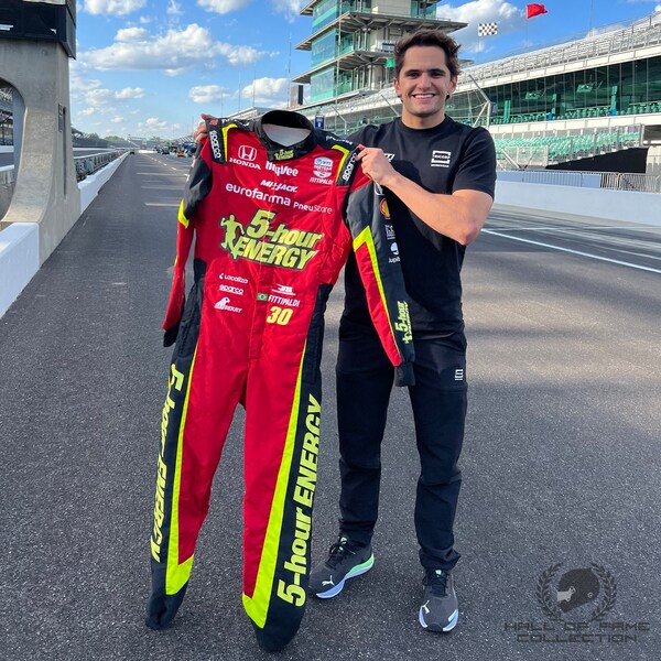 Pietro Fittipaldi Auctions 108th Indy 500 Race-Worn Suit | THE SHOP