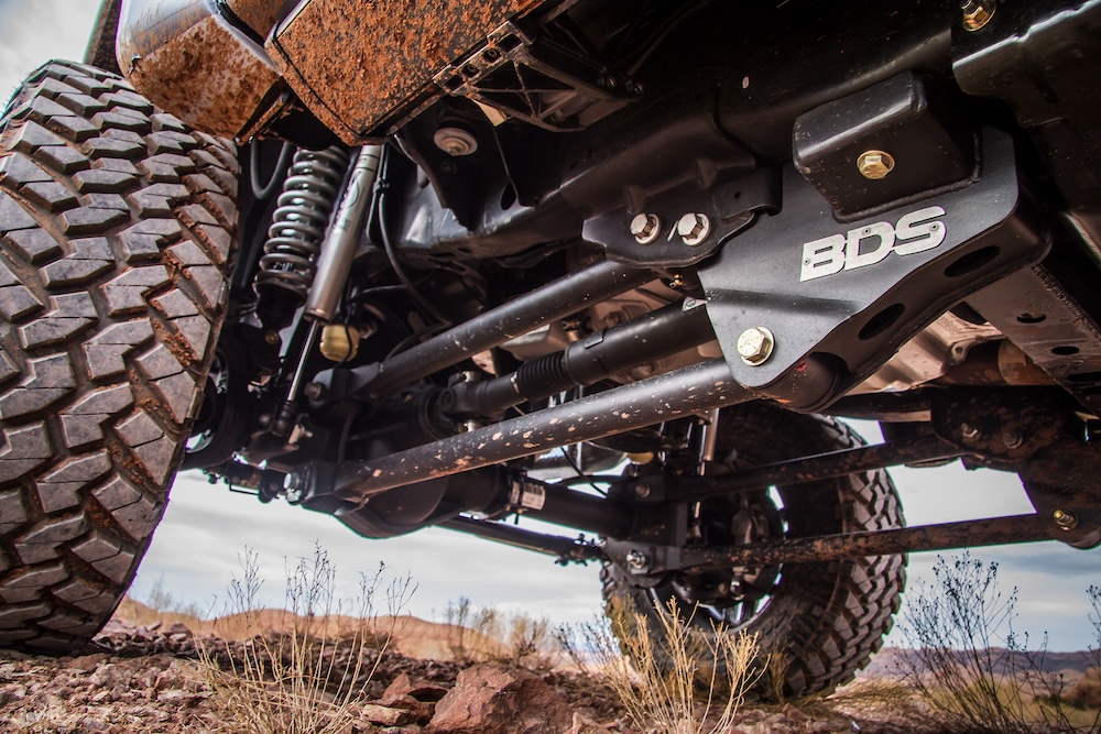 BDS Zone Offroad extreme lift underside