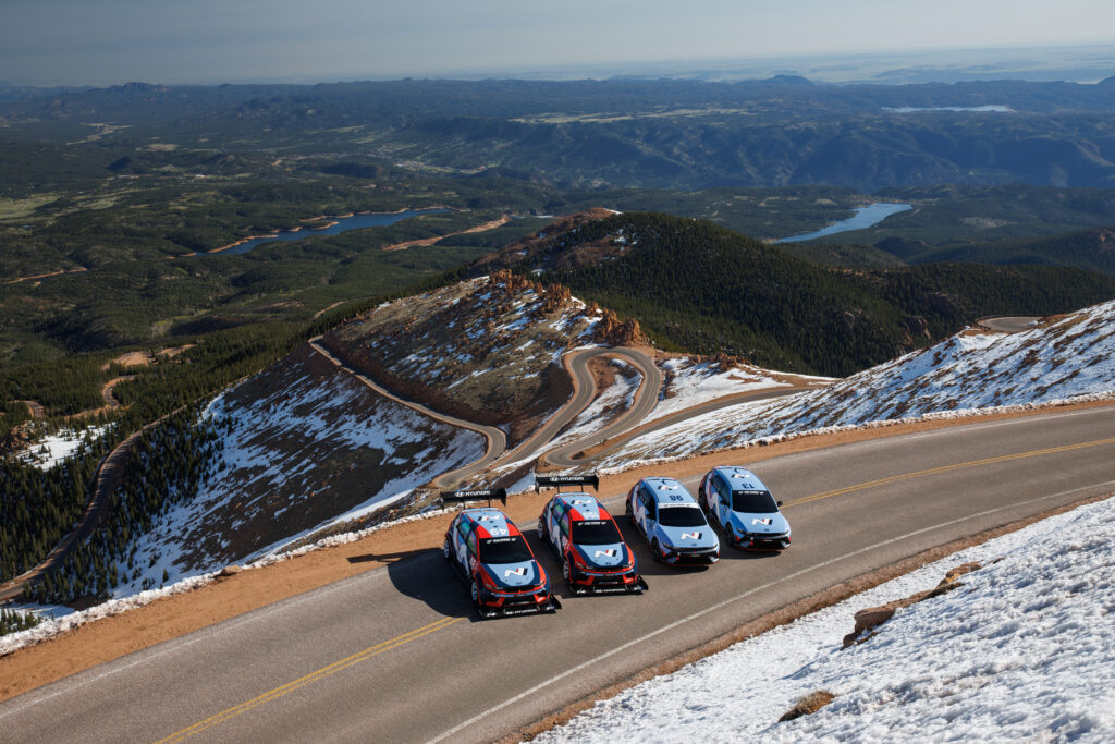 Hyundai Makes Driver Change Before Pikes Peak Hill Climb | THE SHOP